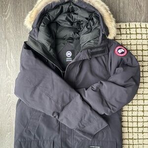Canada Goose Men's Dark Gray Puffer Jacket